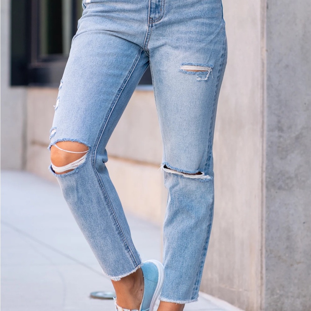 LET YOU DOWN SUPER HIGH RISE BEVERLY SLIM STRAIGHT